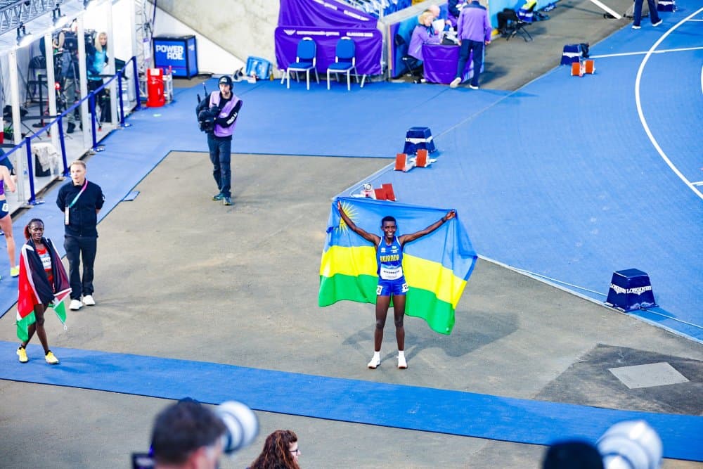Amateka mashya: U Rwanda rubonye umudali wa mbere muri C'wealth Games